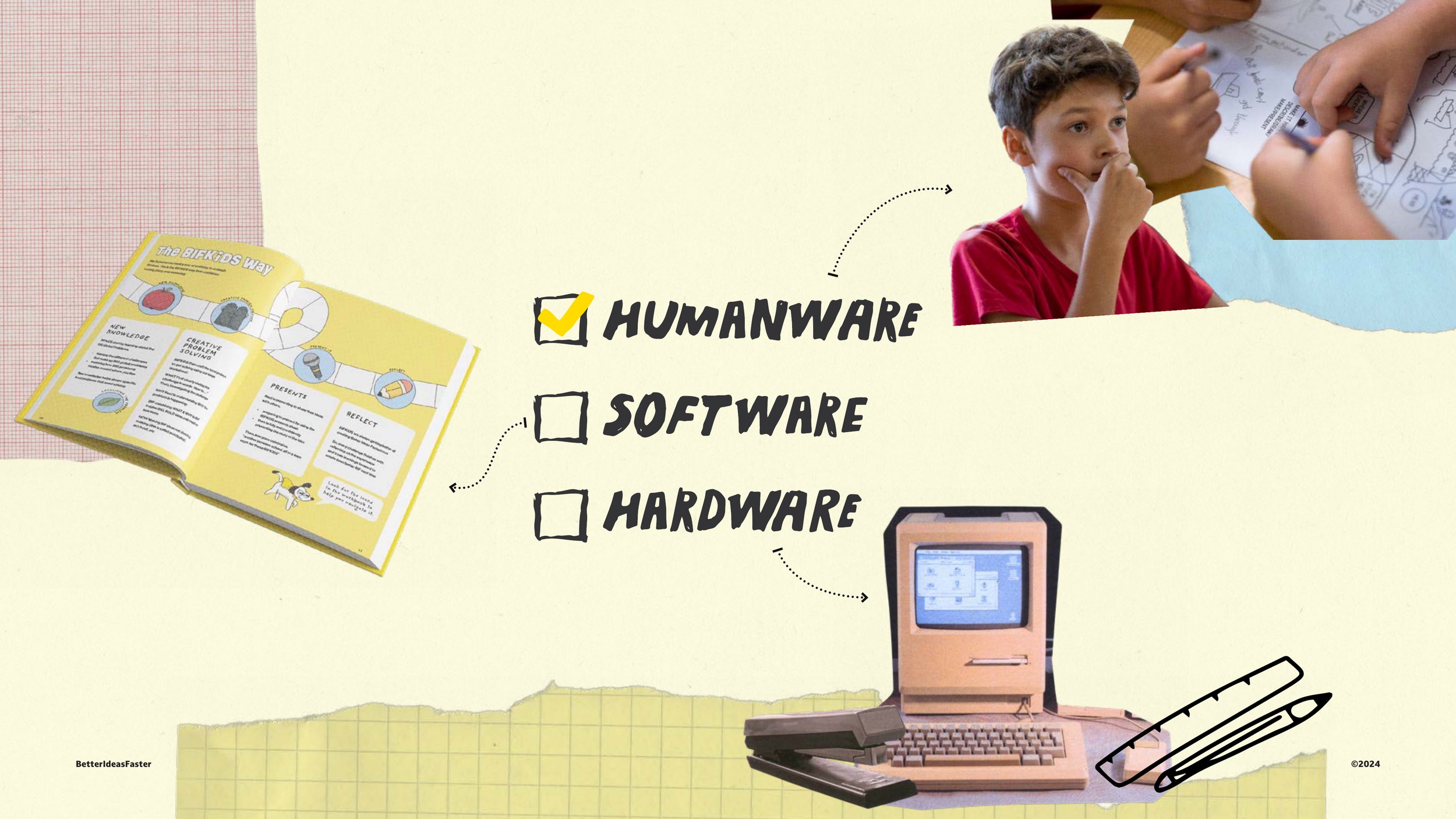 Humanware first. Not the software, and not the hardware.