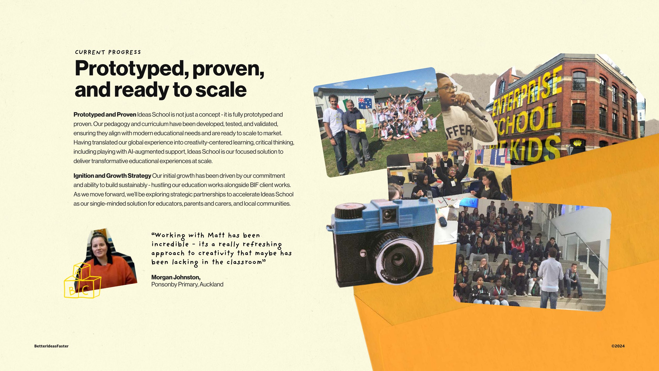 Where it is now. Prototyped, proven, and ready for delivery.